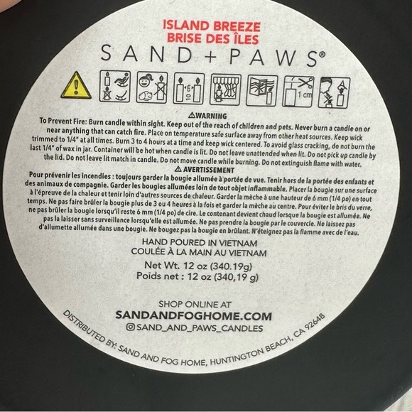 NWT sand + paws Black Candle island breeze dachshund doxie weenie dog - Picture 4 of 4